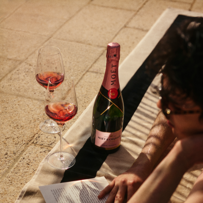 Moët & Chandon Rosé Impérial Brut, Champagne, Frankreich