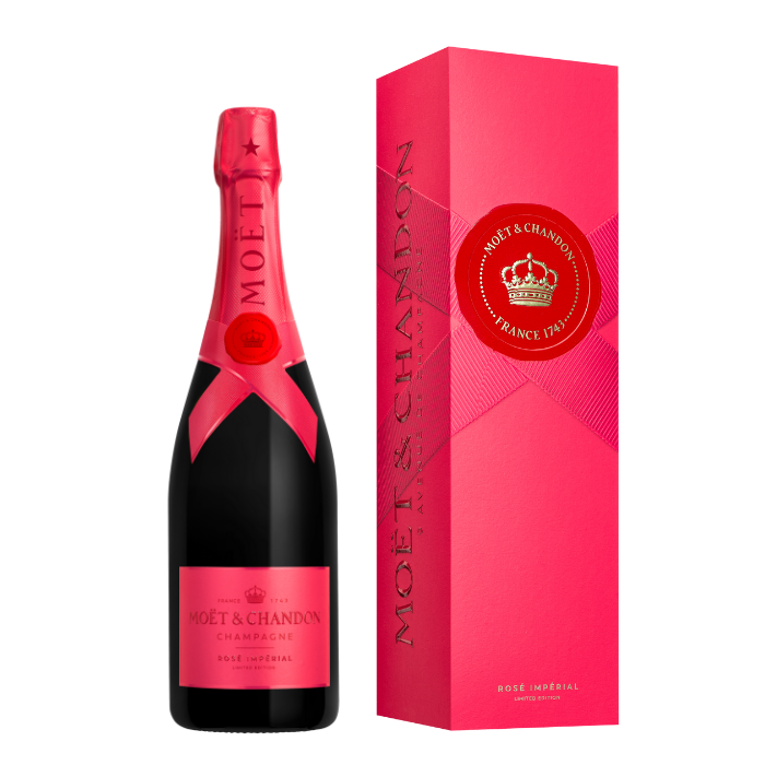 Moët & Chandon Rosé Impérial Pink Limited Edition, Champagne, Frankreich