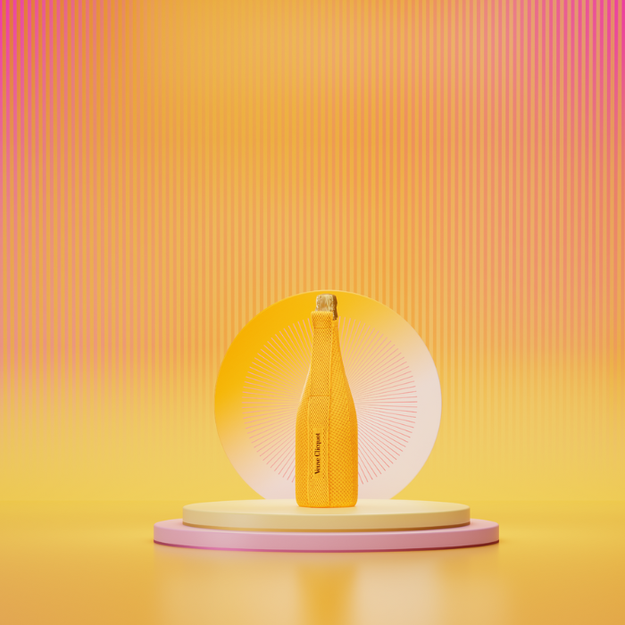 Veuve Clicquot Brut Ice Jacket, Champagne, Frankreich