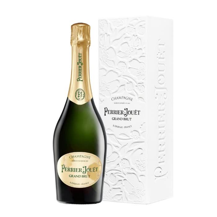 Grand Brut mit Geschenkverpackung, Champagne, Frankreich -