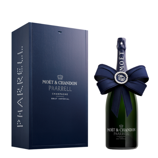 Moët & Chandon Brut Impérial Pharrell Williams Bow Creation, Champagne, Frankreich