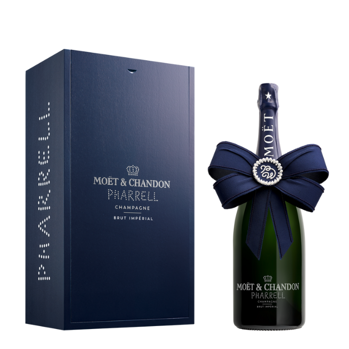 Moët & Chandon Brut Impérial Pharrell Williams Bow Creation, Champagne, Frankreich