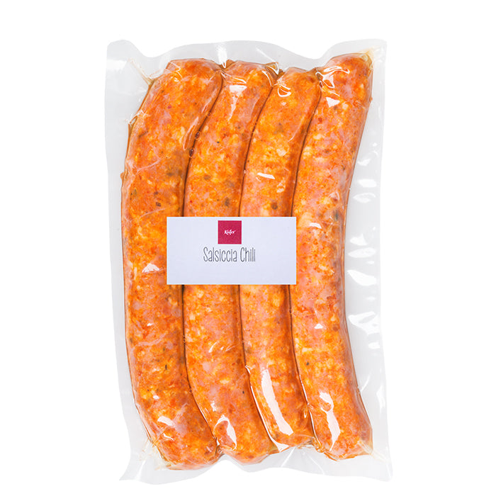 Salsiccia Chili, hausgemacht