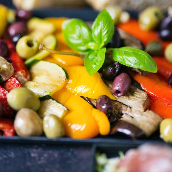 Antipastiplatte (vegan)