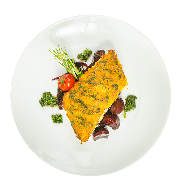 Donauzander in Kartoffelkruste