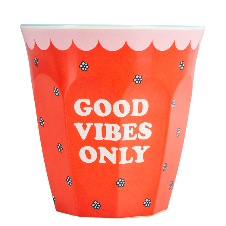Trinkbecher mit Snoopy aus Melamine, rot