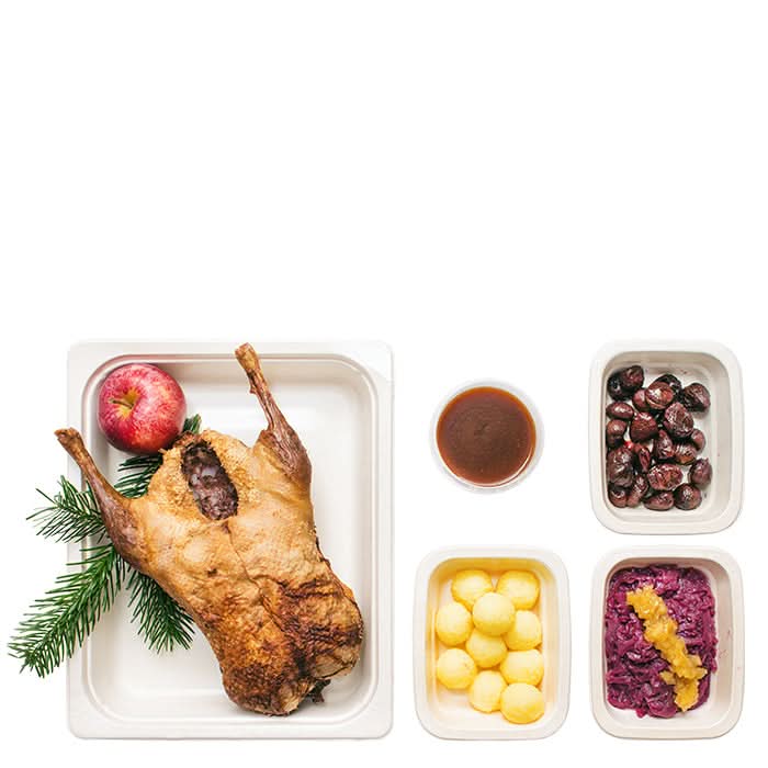 Ganze Bauernente (für 2 Personen)