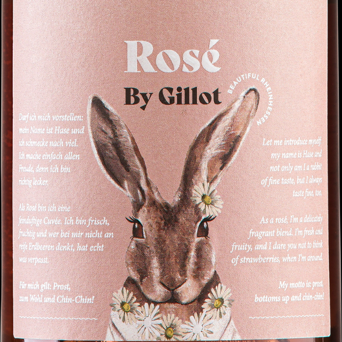 Bio Rosé Hase, Rheinhessen, Deutschland