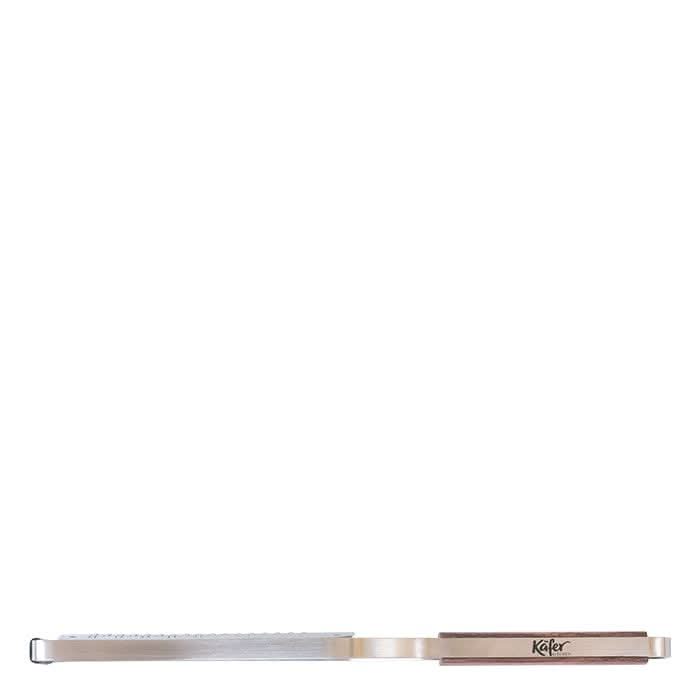 Reibe mit Holzgriff, breit