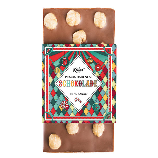 Piemonteser Nuss Weihnachts-Schokolade