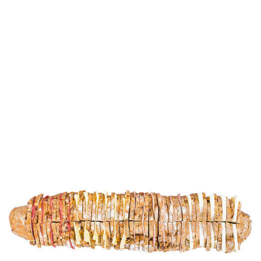 Walnussstange, belegt