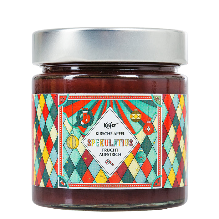 Kirsche Apfel Spekulatius Fruchtaufstrich