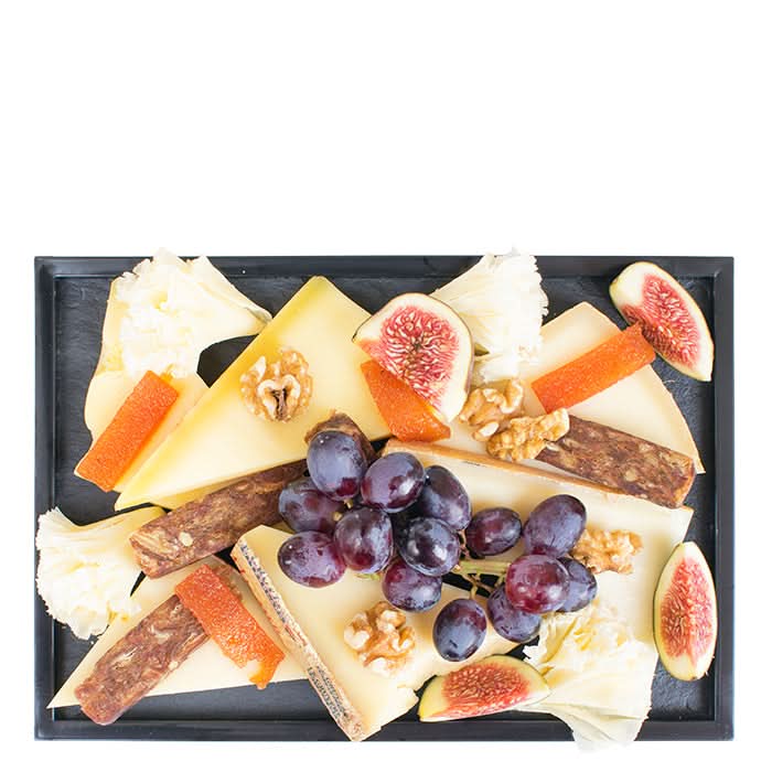 Internationale, festliche Käseauswahl