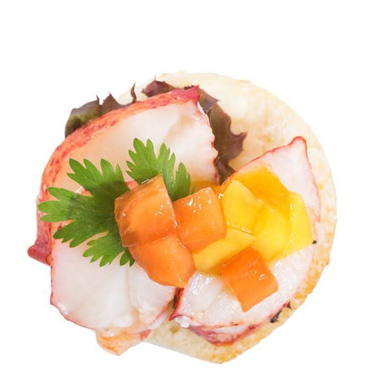 Hummermedaillon Canapé - Feinkost Catering