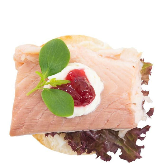 Räucherforellen Canapé