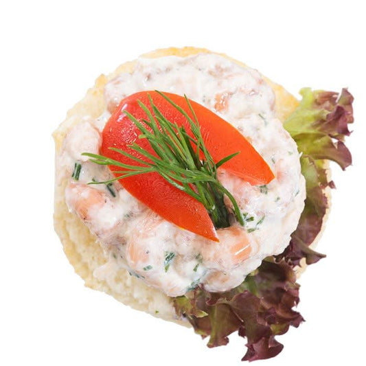 Nordseekrabben Canapé