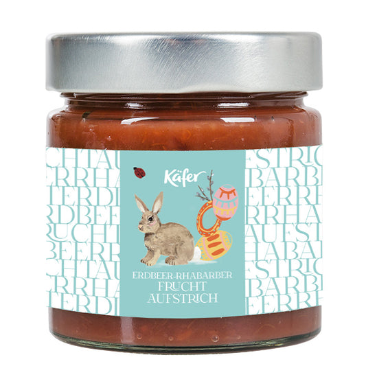 Erdbeer-Rhabarber Fruchtaufstrich
