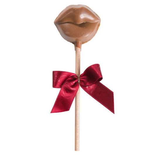 Schoko Lippen am Stiel, Vollmilch