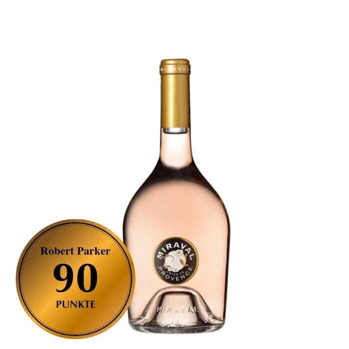 2023 Miraval Rosé, 0,375 l Provence, Frankreich -