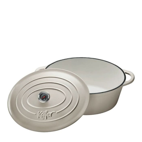 Käfer Bräter mit Thermometer, oval -