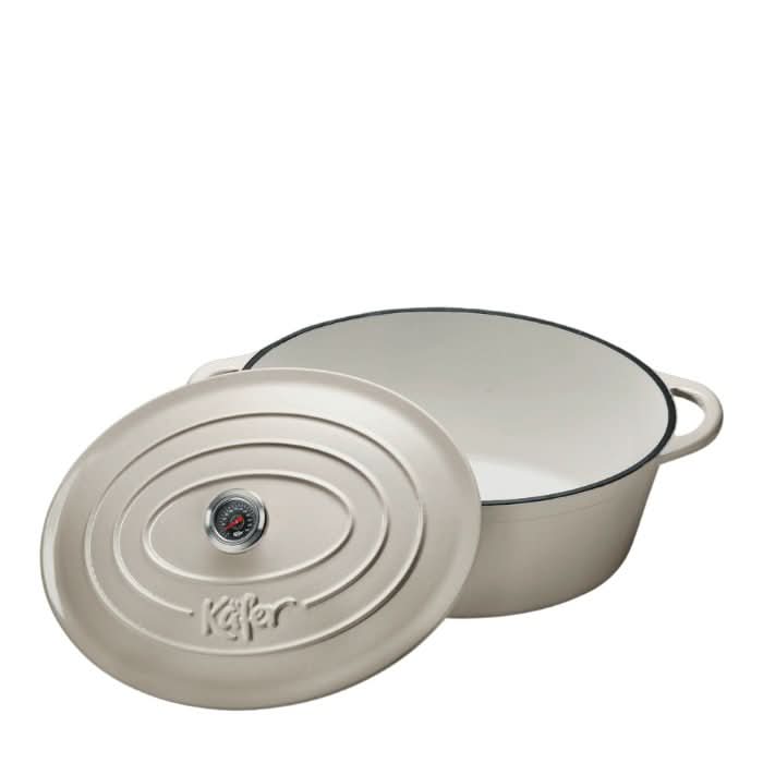 Käfer Bräter mit Thermometer, oval -
