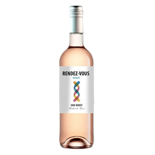 Rendez - Vous Merlot Rosé, Sud - Ouest, Frankreich -
