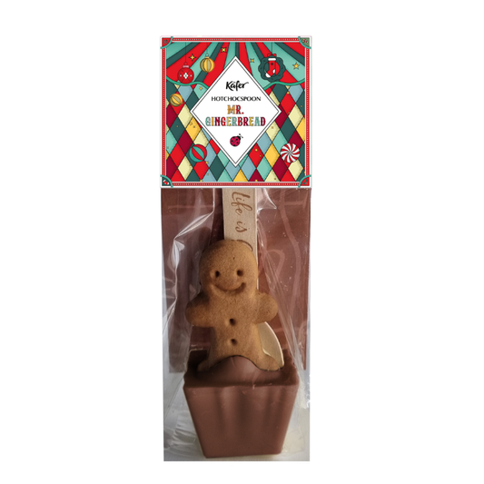 Hotchoc Spoon, Schokoladenlöffel Lebkuchenmann