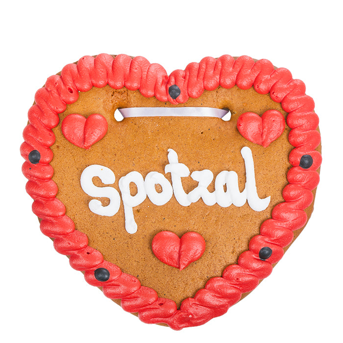 Wiesn Lebkuchenherz "Spotzal", 16cm