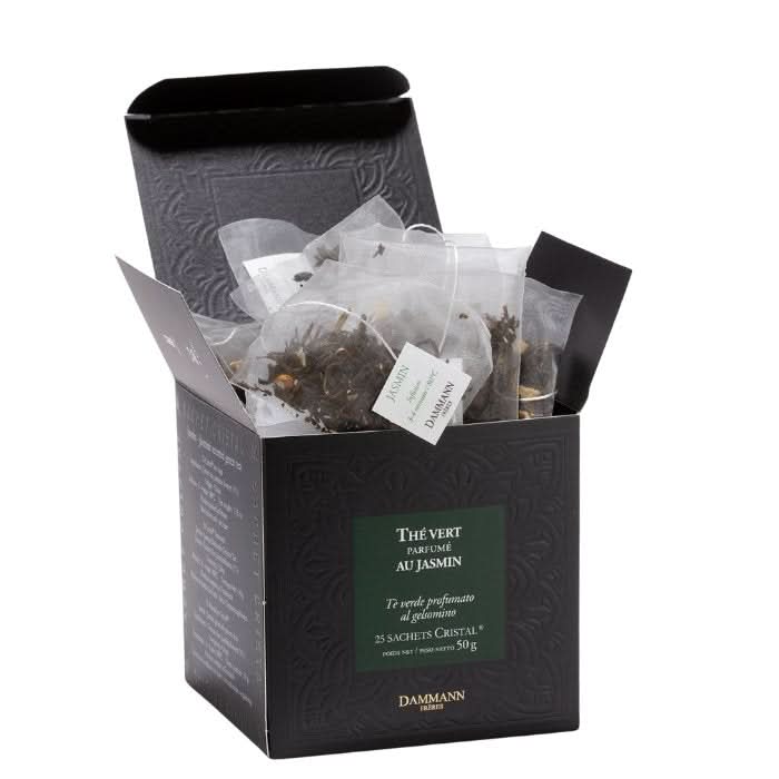 Jasmin Tee; Grüner Tee, Teebeutel -