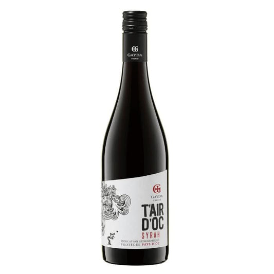 Syrah T'Air d'Oc, Languedoc - Roussillon, Frankreich -