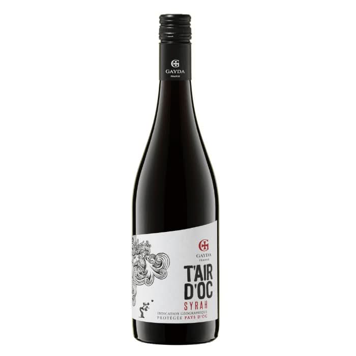 Syrah T'Air d'Oc, Languedoc - Roussillon, Frankreich -