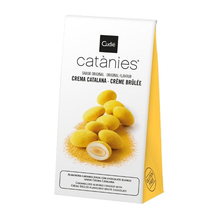 Catànias Mandelpralinen, Crème Brûlée -