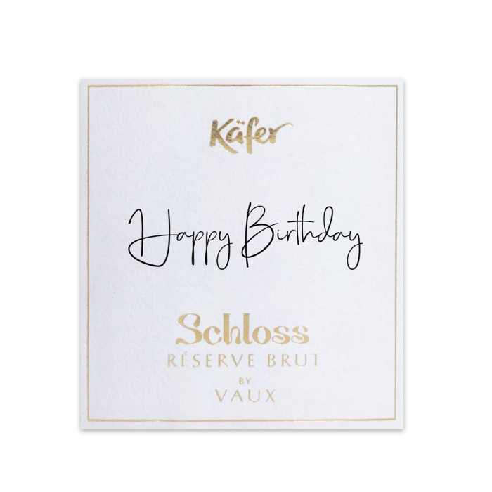 Schloss Vaux, Réserve zum Individuellen Beschriften, Rheingau