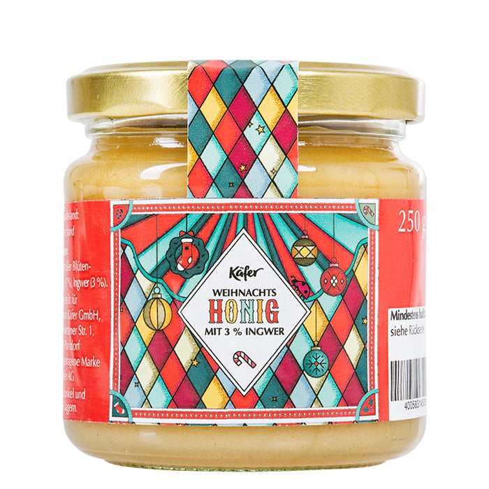 Weihnachts Honig mit Ingwer
