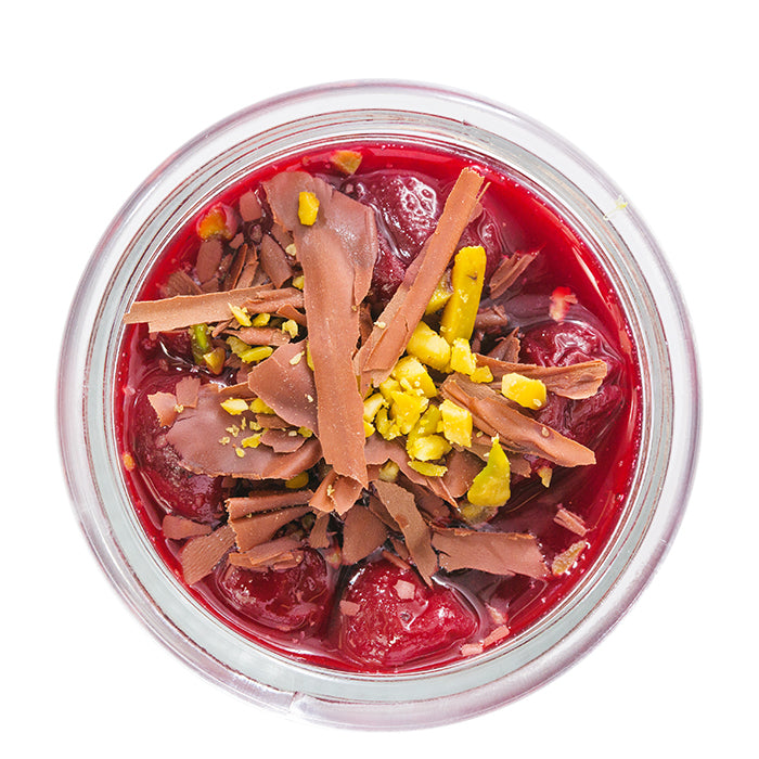 Mousse von 2erlei Schokolade