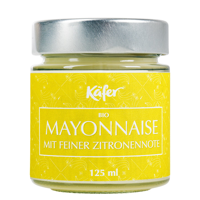 Bio Mayonnaise mit feiner Zitronennote