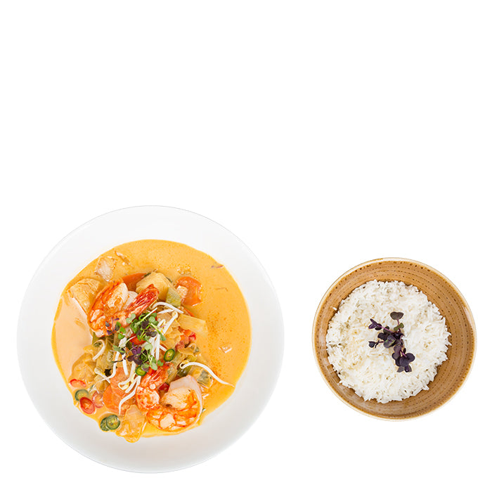 Eismeergarnele mit Gemüse-Curry
