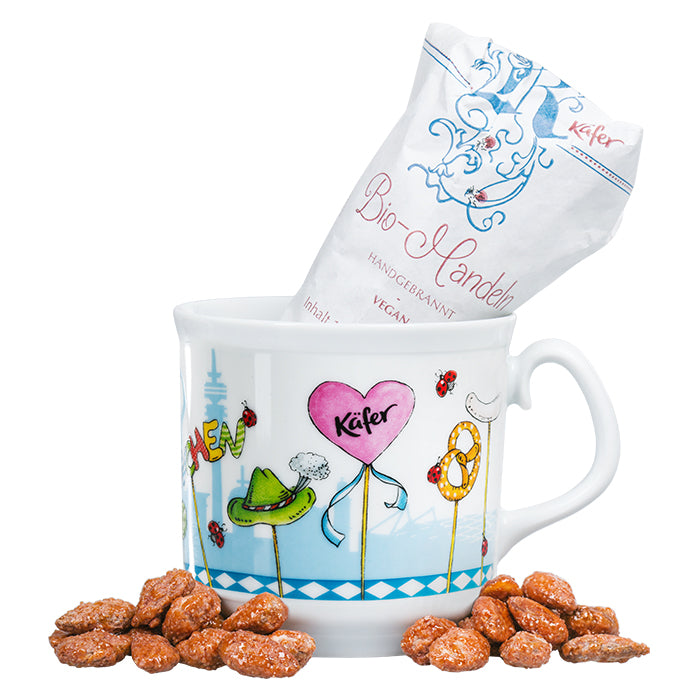 Haferl München mit gebrannten Mandeln