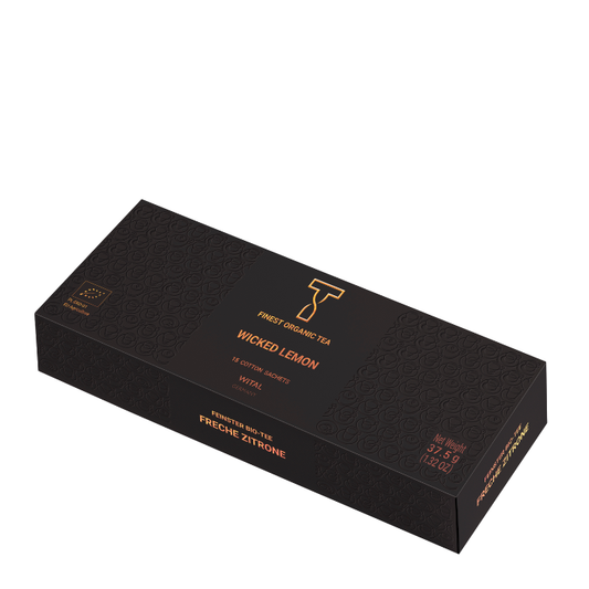 Bio Wicked Lemon, Schwarzer Tee, Teebeutel