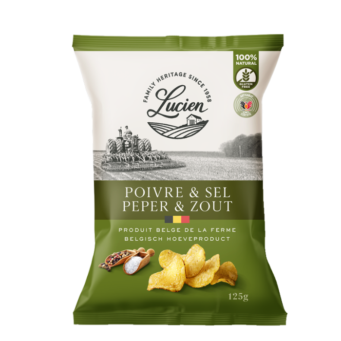 Classic Chips Pfeffer & Salz