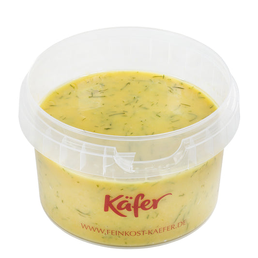 Honig Senf Sauce mit Dill