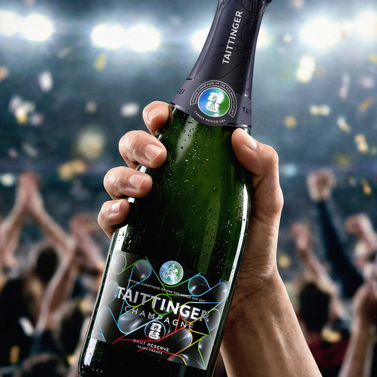 Taittinger Brut Reserve Limited Edition Fussballsommer