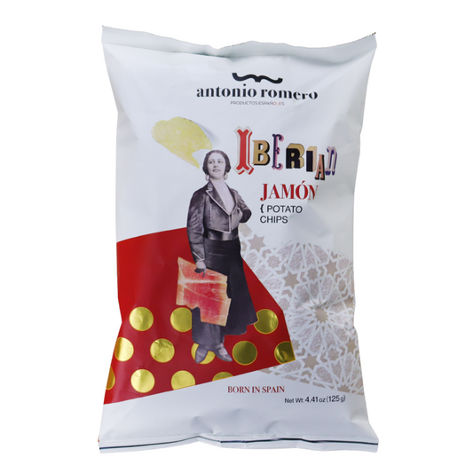 Kartoffelchips Iberico Schinken