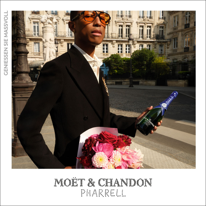 Moët & Chandon Brut Impérial Pharrell Williams Bow Creation, Champagne, Frankreich