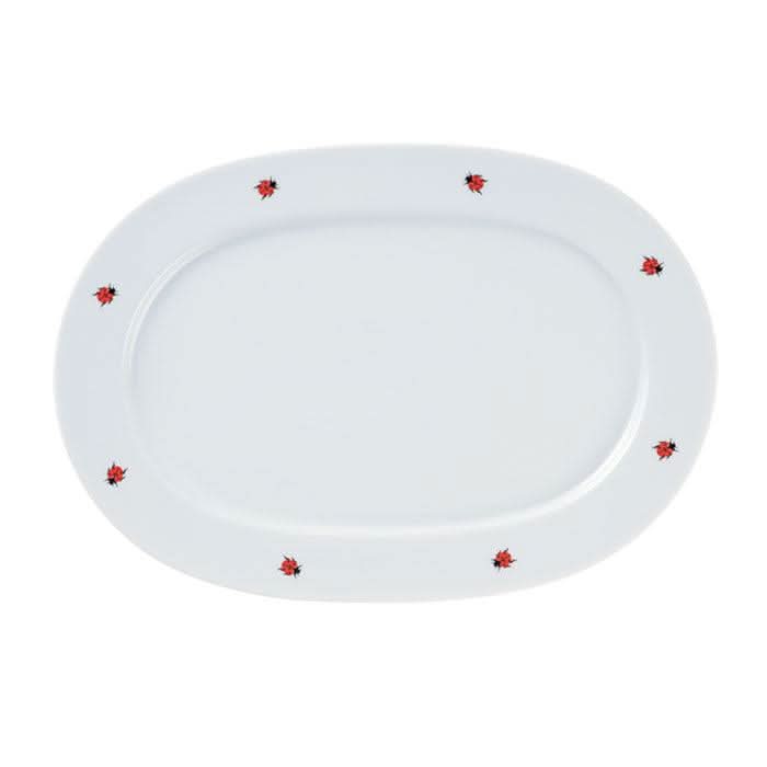 Platte, oval, Ø 38 cm