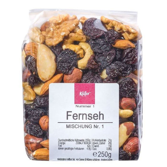 Fernsehmischung, Frucht-Nuss
