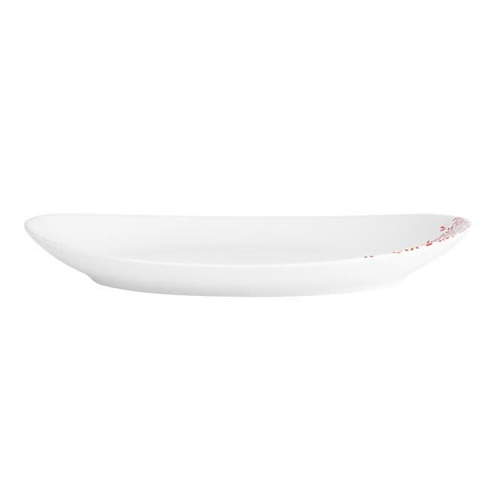Mustermix Platte, oval, Ø 32 cm