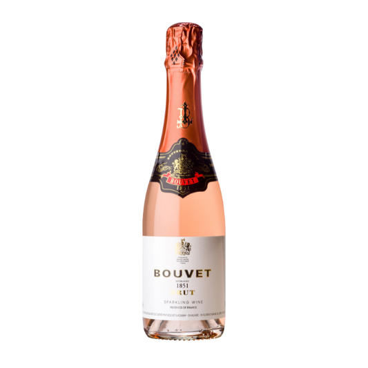 Bouvet-Ladubay Rosé Brut 1851, Loire, Frankreich (0,375 l)