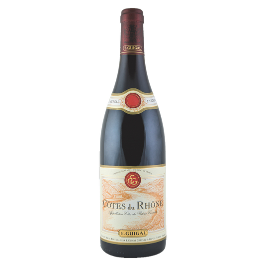 Côtes du Rhône Rouge, Rhône, Frankreich