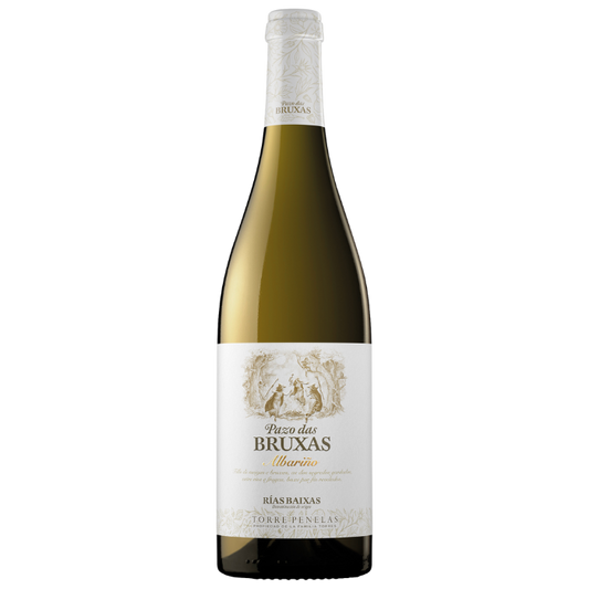 Albariño Pazo das Bruxas, Galicien, Spanien